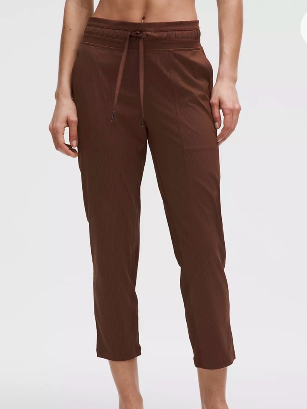 lululemon Dance Studio Mid Rise Cropped Pants in Lava Cake Size 6